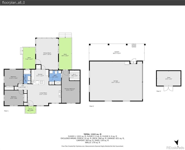 194 Tincup Ter, Bailey, CO 80421 - view of property floor plan