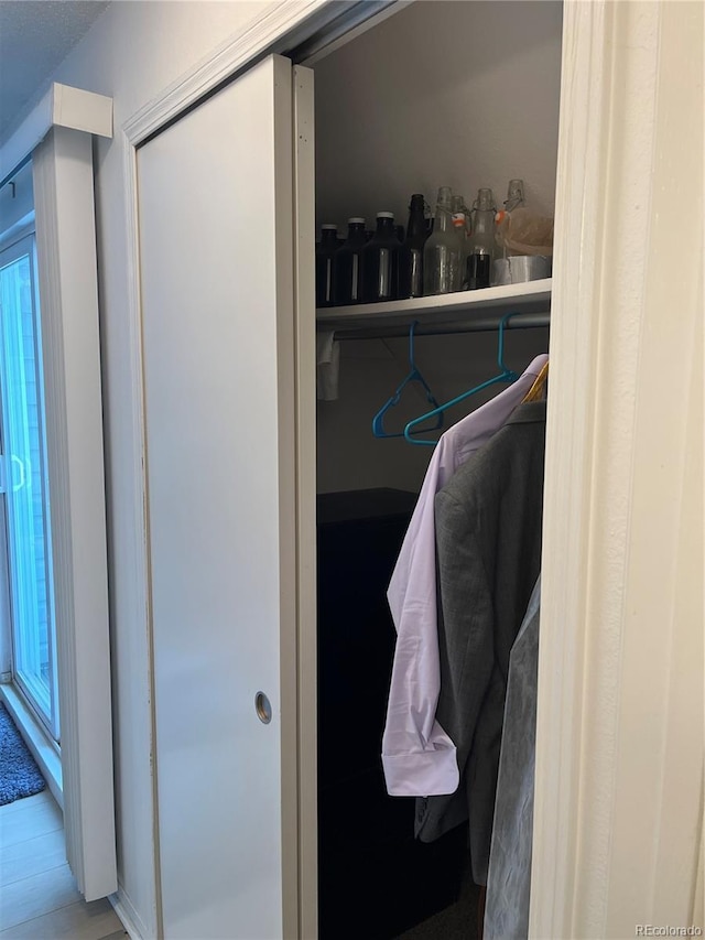 view of closet