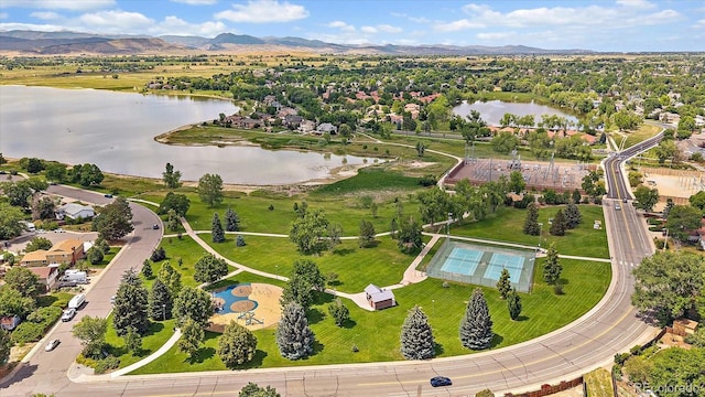 2130 Squires St, Longmont, CO 80501 - bird's eye view of a water and mountain view