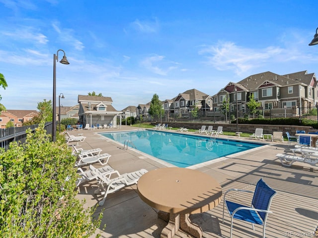 23500 E Alamo Pl Unit C, Aurora, CO 80016 - community pool with a residential view and a patio