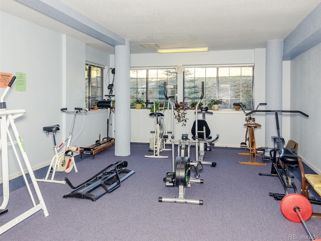 view of workout room