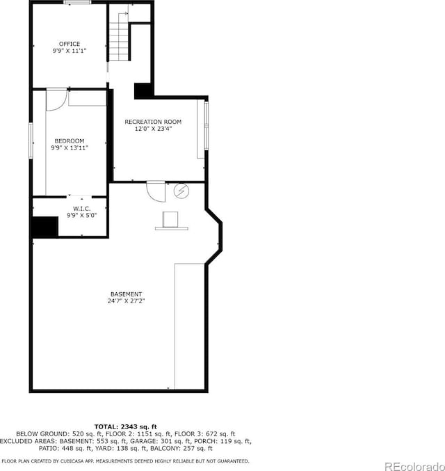 property floor plan