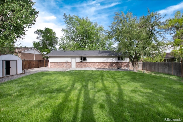 7695 S Harlan St, Littleton, CO 80128 - back of property featuring brick siding