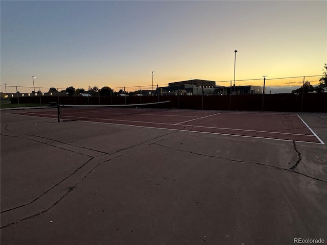 view of sport court