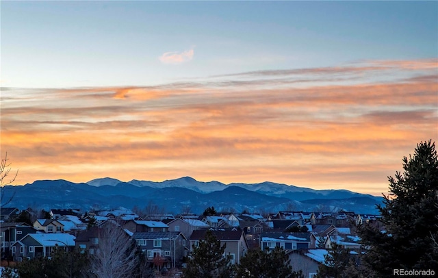 property view of mountains