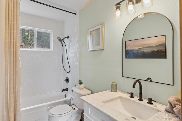518 Pine Dr, Bailey, CO 80421 - bathroom with shower / bathtub combination with curtain and vanity
