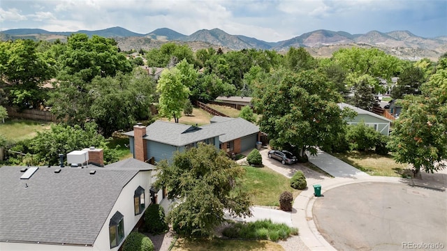 12452 W Dumbarton Pl, Morrison, CO 80465 - bird's eye view of mountains