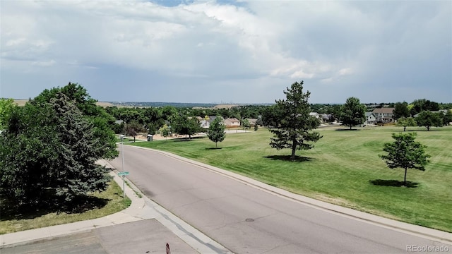 12452 W Dumbarton Pl, Morrison, CO 80465 - view of asphalt street featuring curbs