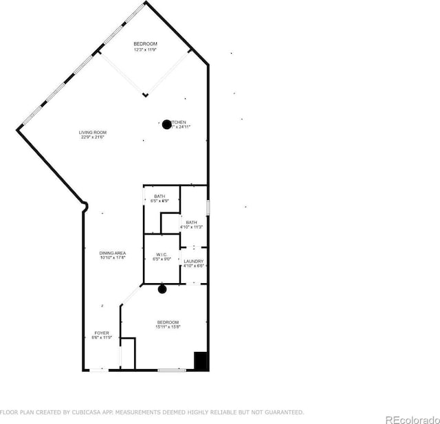 1863 Wazee St Unit 4B, Denver, CO 80202 - property floor plan