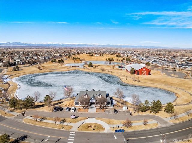 bird's eye view featuring a residential view