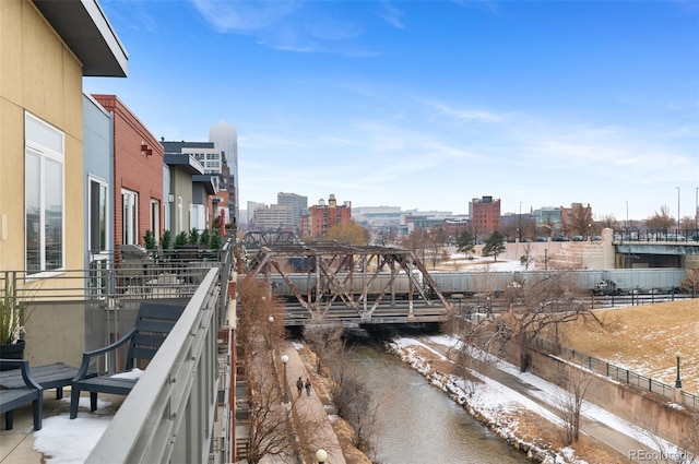 1438 Little Raven St Unit 407, Denver, CO 80202 - balcony featuring a city view