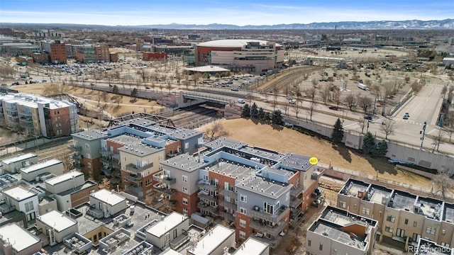 1438 Little Raven St Unit 407, Denver, CO 80202 - aerial view of a mountain backdrop