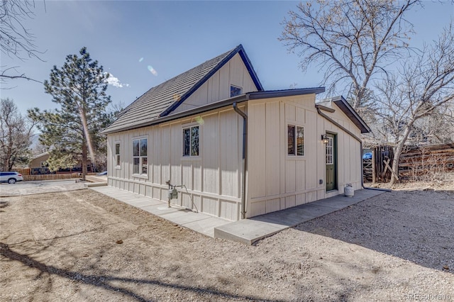 exterior space with fence