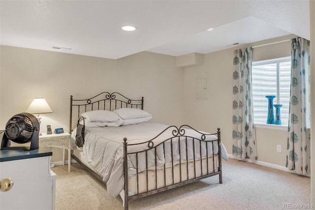 10877 W 55th Ln, Arvada, CO 80002 - bedroom with baseboards and recessed lighting