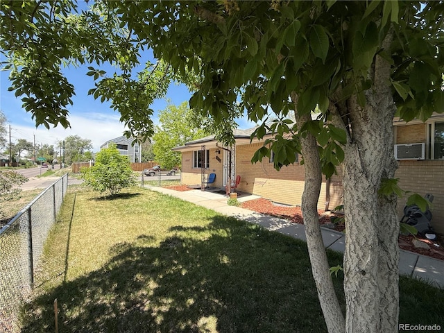 8307 E 14th Ave, Denver, CO 80220 - view of yard with cooling unit