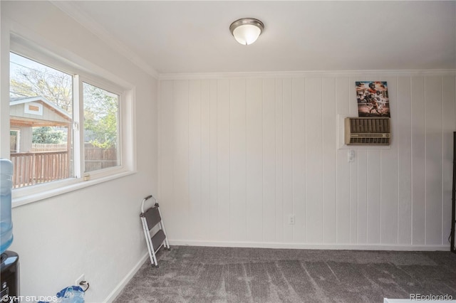2080 E 84th Ave, Denver, CO 80229 - empty room featuring carpet flooring, baseboards, and ornamental molding