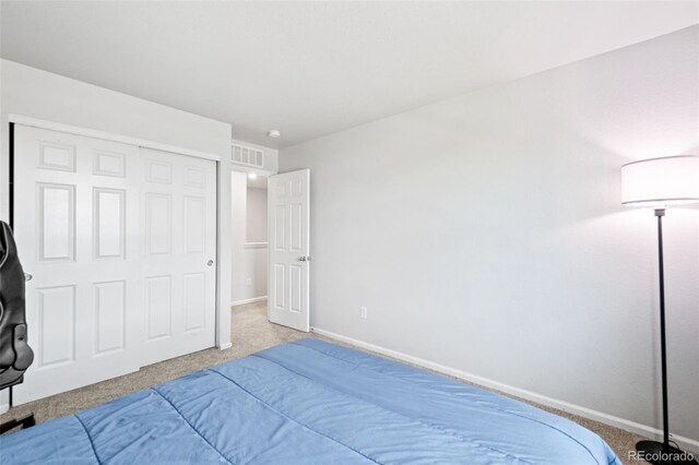 3074 Kestrel St, Brighton, CO 80601 - bedroom featuring carpet and a closet