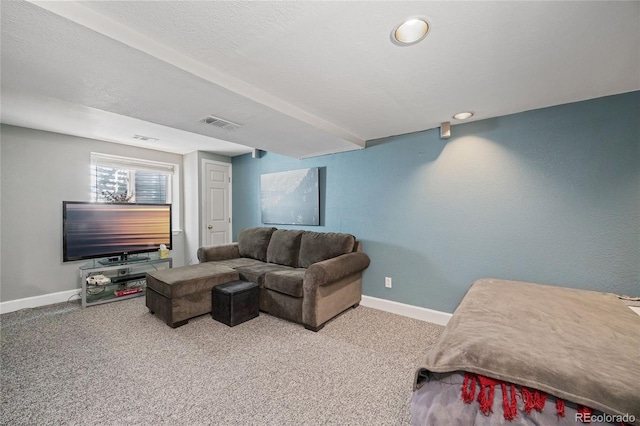 15157 E Nassau Ave, Aurora, CO 80014 - living area with carpet flooring and baseboards