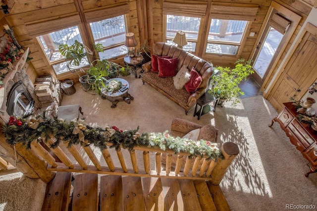 view of living room