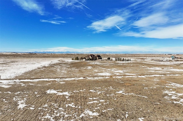 water view featuring a rural view