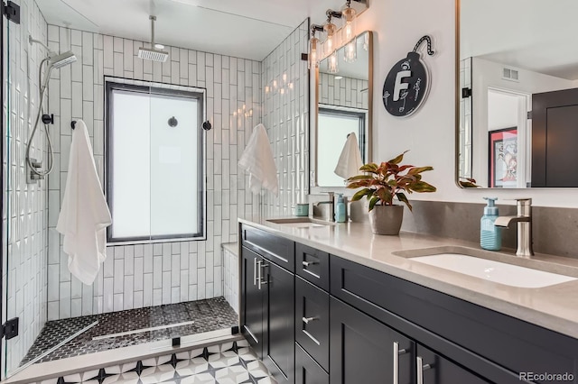 1655 Wolff St, Denver, CO 80204 - full bath with double vanity and walk in shower