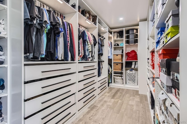 1655 Wolff St, Denver, CO 80204 - spacious closet with light wood-style flooring