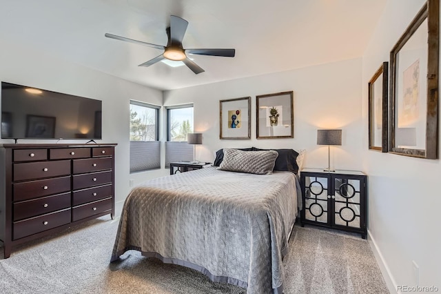 1655 Wolff St, Denver, CO 80204 - bedroom featuring carpet, ceiling fan, and baseboards