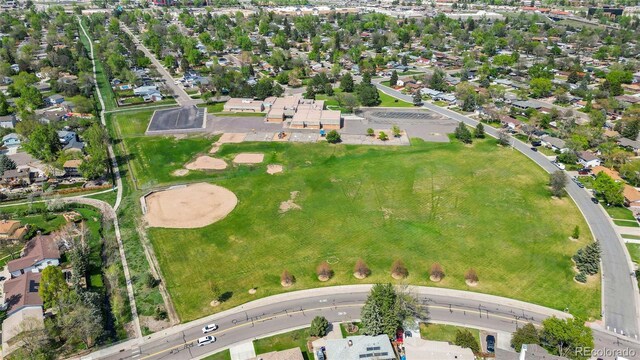 8305 Eaton Way, Arvada, CO 80003 - aerial view of property's location with nearby suburban area
