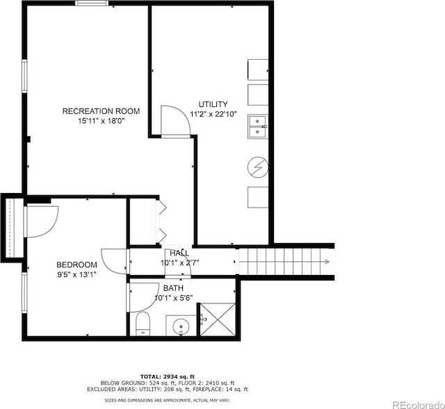 4011 S Ivy Ln, Cherry Hills Village, CO 80111 - view of property floor plan