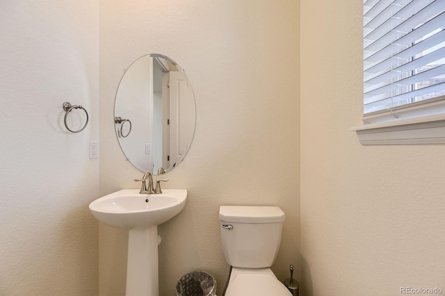 bathroom with toilet