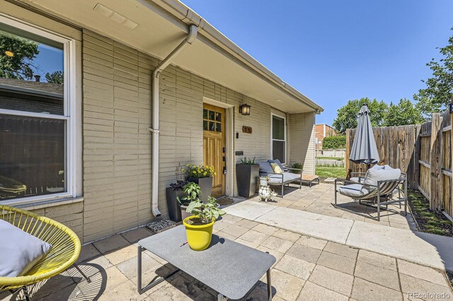 2841 N Columbine St, Denver, CO 80205 - view of patio