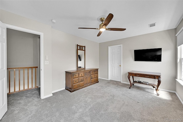 5564 Kalispell St, Denver, CO 80239 - bedroom with carpet flooring and ceiling fan