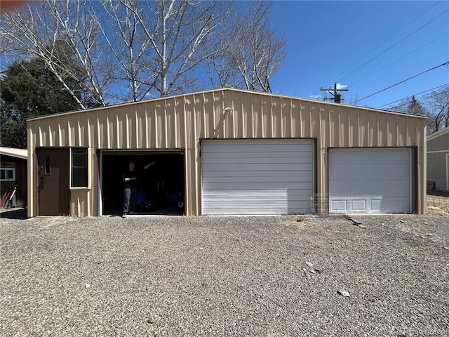 300 3rd St, Saguache, CO 81149 - view of detached garage