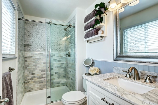 13915 W 73rd Ave, Arvada, CO 80005 - full bathroom with a stall shower and vanity