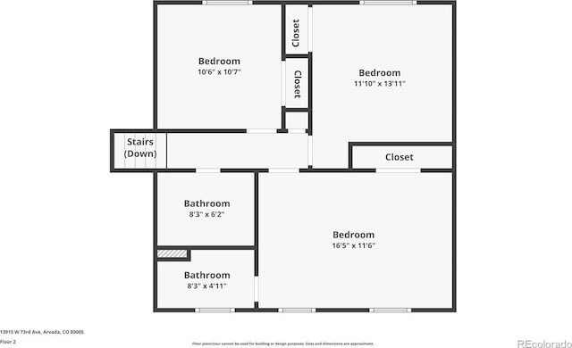 13915 W 73rd Ave, Arvada, CO 80005 - view of room layout