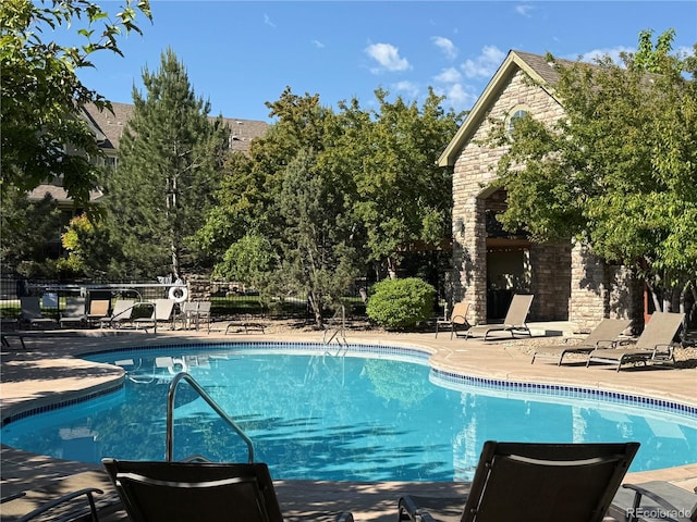 11307 Navajo Cir Unit A, Westminster, CO 80234 - community pool with a patio area
