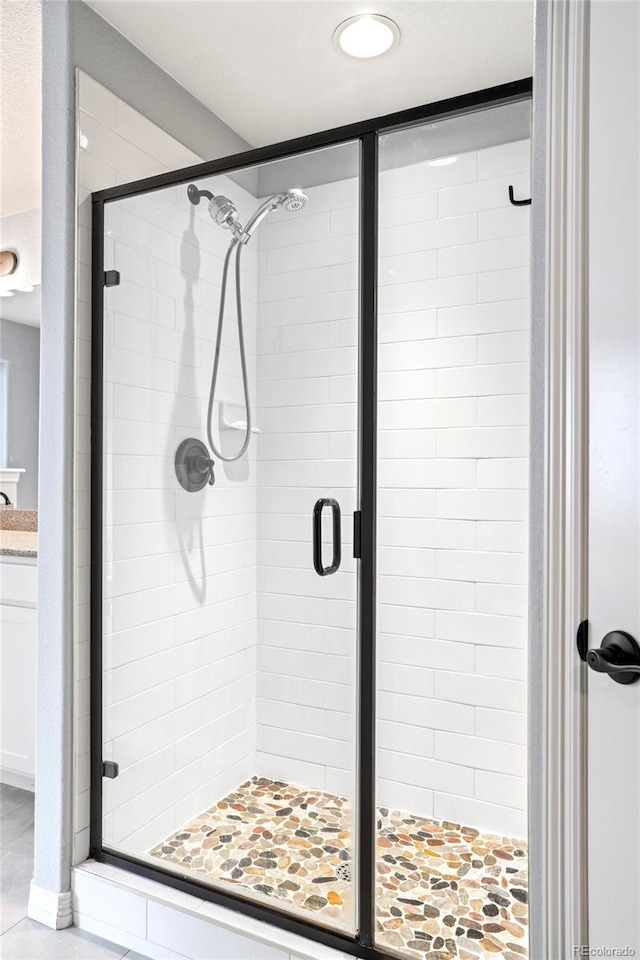 577 Tristan Pl, Berthoud, CO 80513 - full bathroom with a shower stall