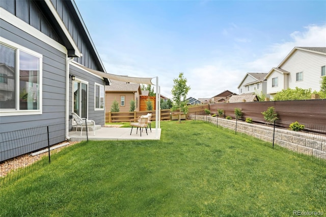 577 Tristan Pl, Berthoud, CO 80513 - view of yard featuring a patio