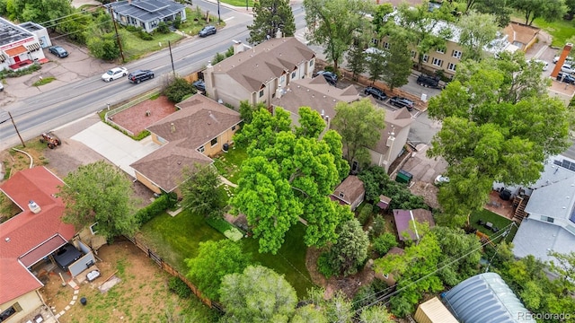 305 W Brookside St, Colorado Springs, CO 80905 - aerial perspective of suburban area