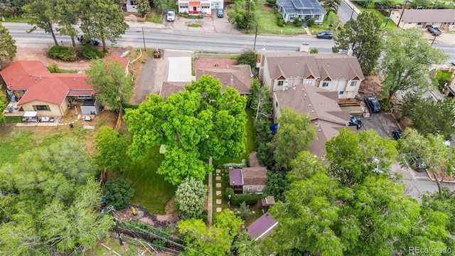 305 W Brookside St, Colorado Springs, CO 80905 - aerial perspective of suburban area