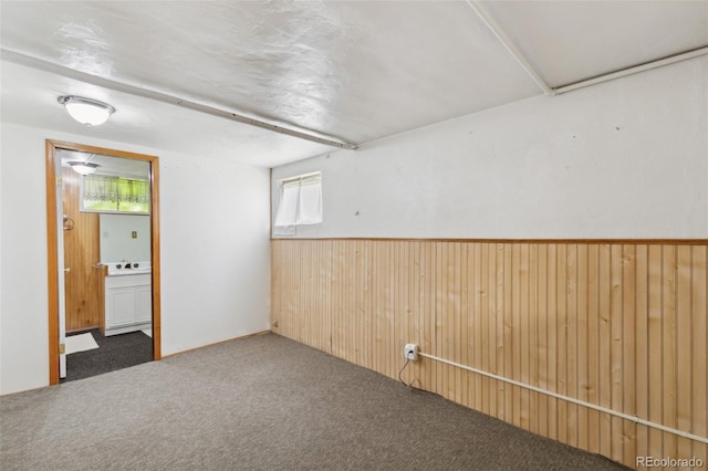 305 W Brookside St, Colorado Springs, CO 80905 - carpeted empty room with wood walls