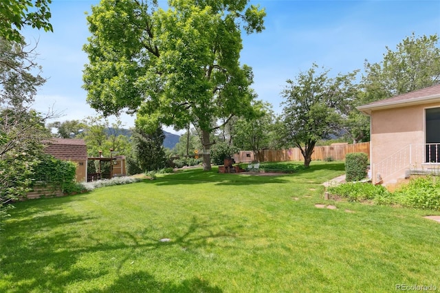 305 W Brookside St, Colorado Springs, CO 80905 - view of yard