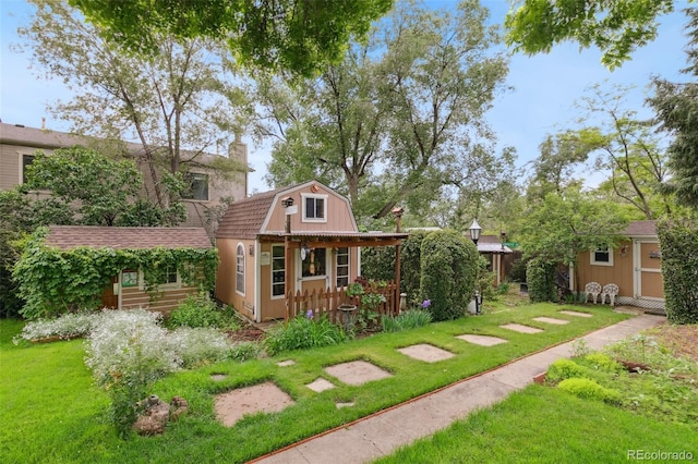305 W Brookside St, Colorado Springs, CO 80905 - view of grassy yard featuring an outdoor structure