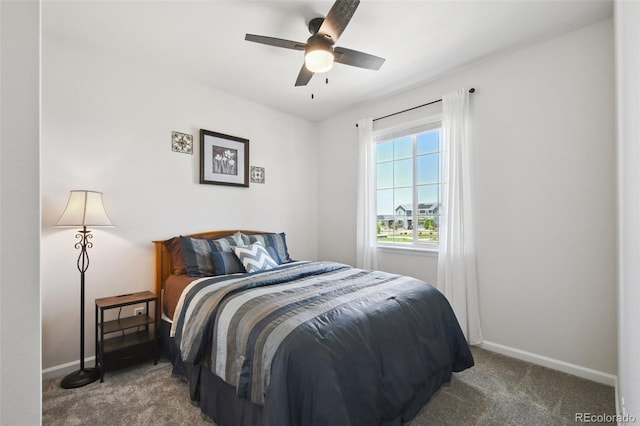 171 S Waterloo St, Aurora, CO 80018 - carpeted bedroom featuring baseboards and a ceiling fan