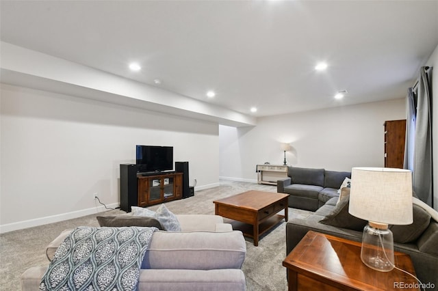 171 S Waterloo St, Aurora, CO 80018 - living area with light carpet and recessed lighting