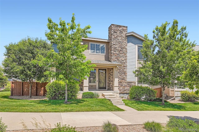 15437 W 95th Ave, Arvada, CO 80007 - view of front of house with stone siding