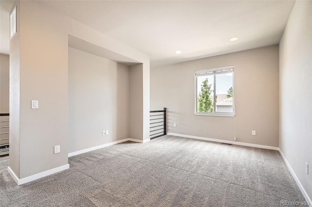 15437 W 95th Ave, Arvada, CO 80007 - spare room featuring carpet flooring and recessed lighting