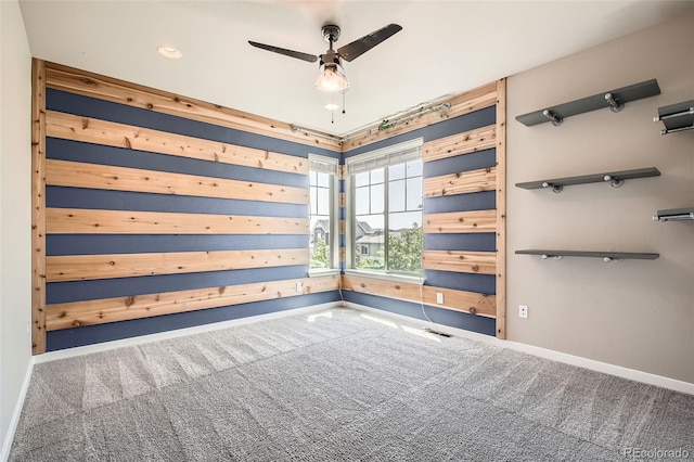 15437 W 95th Ave, Arvada, CO 80007 - carpeted empty room with a ceiling fan and baseboards