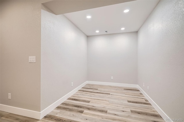 15437 W 95th Ave, Arvada, CO 80007 - unfurnished room featuring light wood-style flooring and recessed lighting