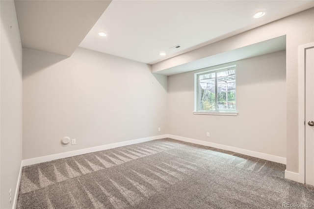 15437 W 95th Ave, Arvada, CO 80007 - basement with carpet flooring and recessed lighting